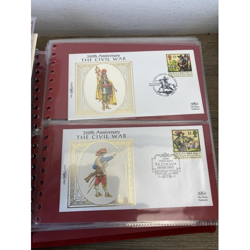 494 - A collection of first day covers to include Jane Austen, 350th Anniversary of the Civil War etc.