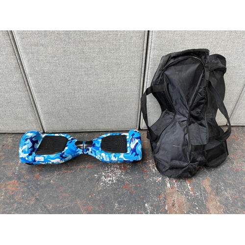 863 - A bagged unbranded hoverboard