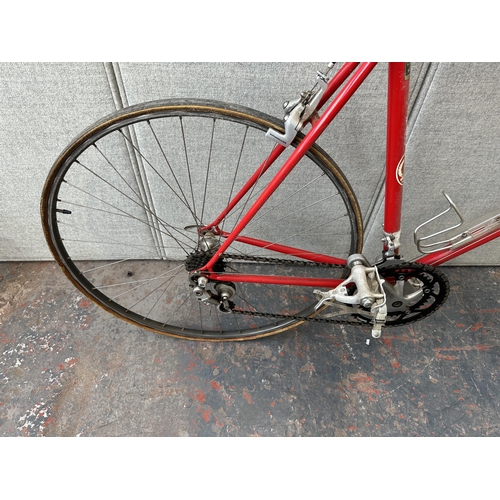 872 - A 1980s Raleigh Road Ace road bike with Shimano 600 AX group set