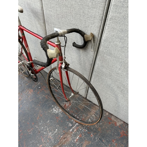 872 - A 1980s Raleigh Road Ace road bike with Shimano 600 AX group set