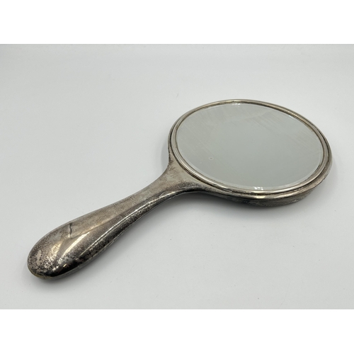 2301 - A William Neale & Son hallmarked Birmingham silver vanity mirror, dated 1923