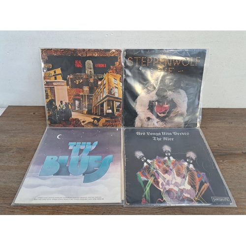 789 - Ten vinyl records, Led Zeppelin 'II' and 'III', Cat Stevens 'Matthew & Son', Eric Burdon And The Ani... 