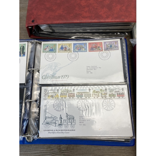 502 - A large collection of first day covers to include 1878/1978 Cycling, Charles Darwin, Aviation of Hon... 