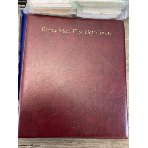 502 - A large collection of first day covers to include 1878/1978 Cycling, Charles Darwin, Aviation of Hon... 