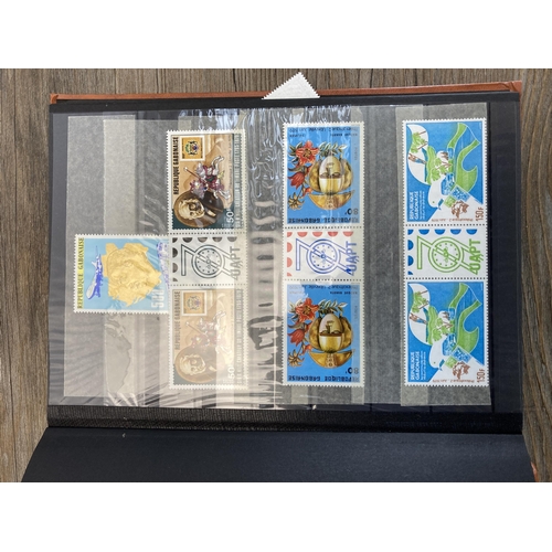 504 - Eight albums containing a collection of worldwide stamps