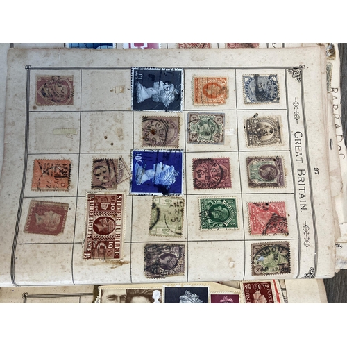 507 - Three albums containing a collection of worldwide stamps