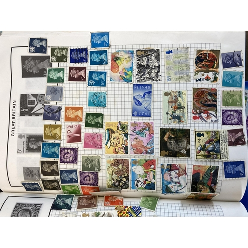 508 - Nine albums containing a collection of worldwide stamps