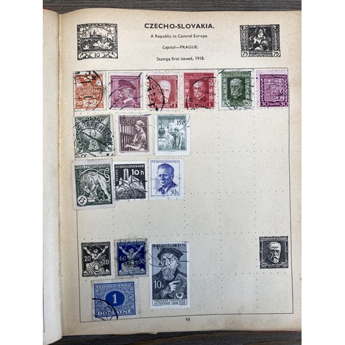 517 - Eight albums containing a collection of worldwide stamps