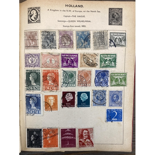 517 - Eight albums containing a collection of worldwide stamps