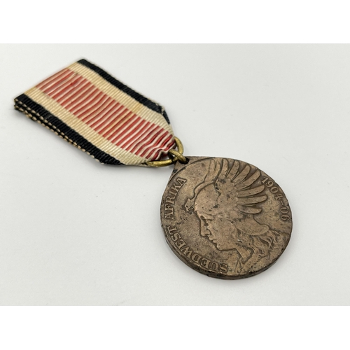 2002 - A German 1904-1906 South West Africa campaign medal