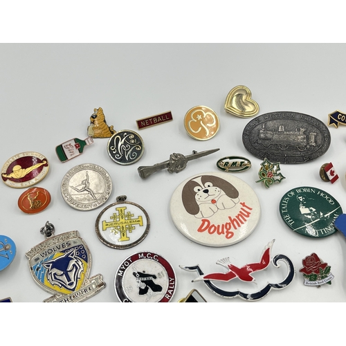 2429 - A collection of badges