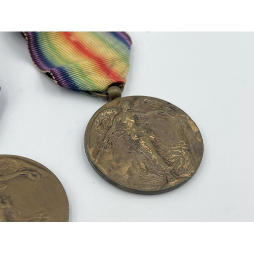 2035 - Two WWI Belgian Victory medals