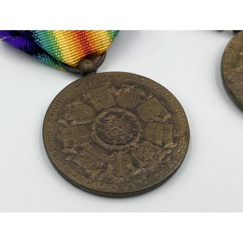 2035 - Two WWI Belgian Victory medals