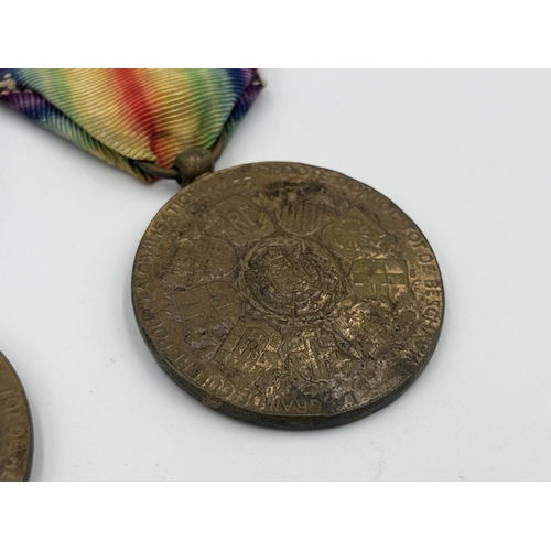 2035 - Two WWI Belgian Victory medals