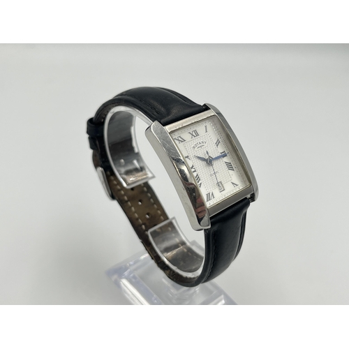 2325 - A Rotary Classic quartz men's wristwatch with textured dial