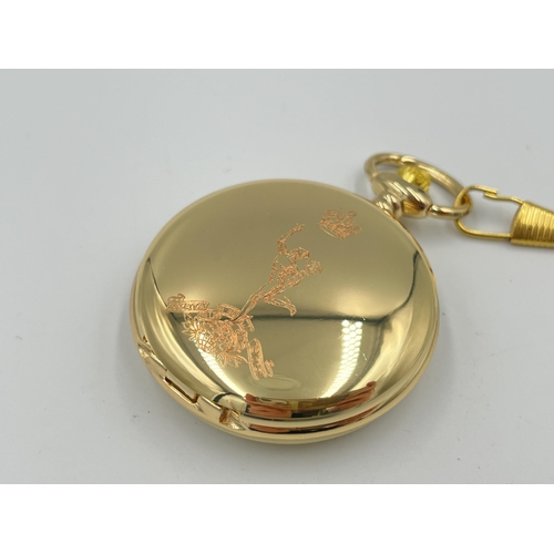 2334 - A boxed The British Gold Company full hunter pocket watch