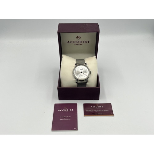 2335 - A boxed Accurist Clerkenwell 1946 special edition quartz men's wristwatch