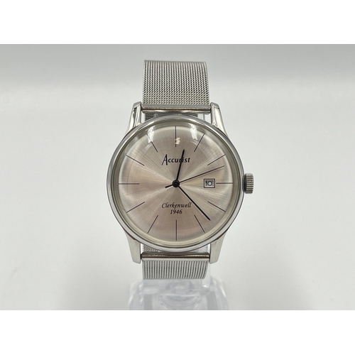 2335 - A boxed Accurist Clerkenwell 1946 special edition quartz men's wristwatch