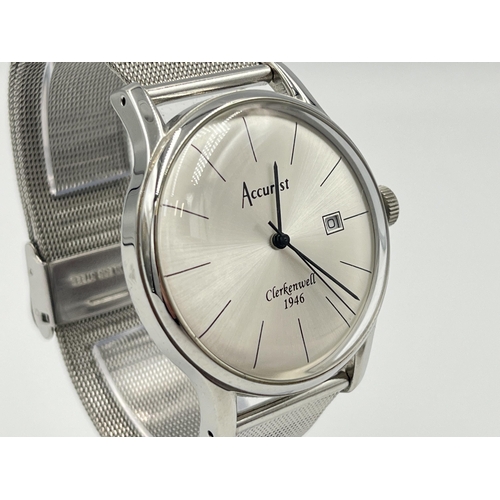 2335 - A boxed Accurist Clerkenwell 1946 special edition quartz men's wristwatch