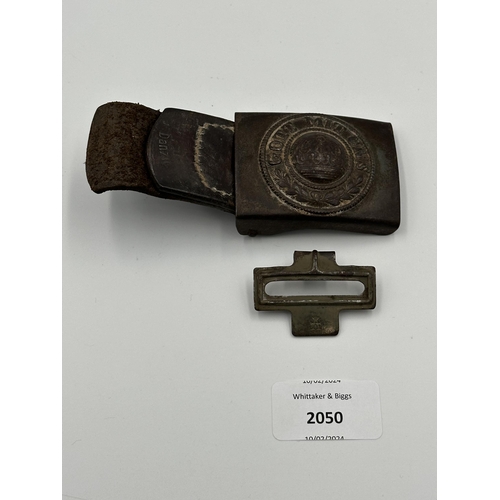 2050 - A WWI Imperial German belt buckle