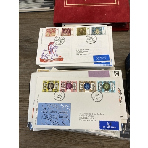 494 - A collection of first day covers to include Jane Austen, 350th Anniversary of the Civil War etc.