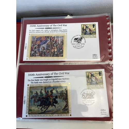 494 - A collection of first day covers to include Jane Austen, 350th Anniversary of the Civil War etc.