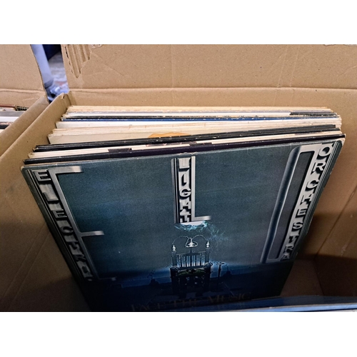 778 - Two boxes containing a collection of vinyl records to include Bo Diddley, Booker T. & the MG's, Eddy... 