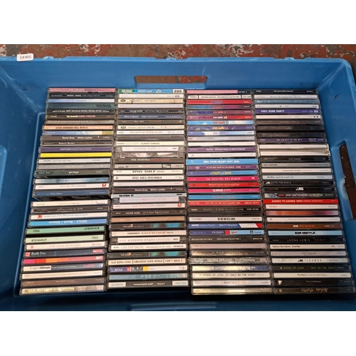 783 - Three boxes containing a large collection of CDs to include The Human League, Suede, Manic Street Pr... 