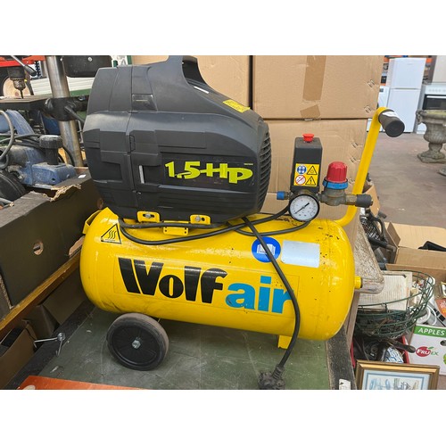941 - A Wolf Air OL185 1.5hp air compressor