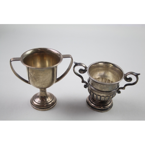 2250 - Two .925 sterling silver trophies - approx. gross weight 61.3g