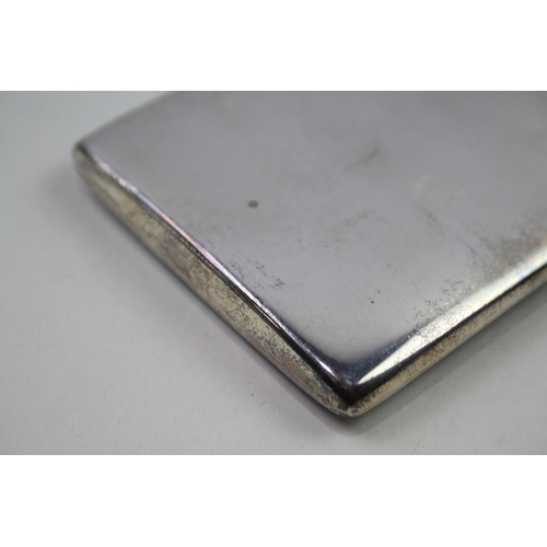 2254 - An R. Carr hallmarked Sheffield sterling silver calling card case, dated 2001 - approx. gross weight... 