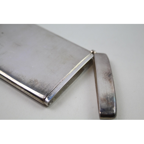 2254 - An R. Carr hallmarked Sheffield sterling silver calling card case, dated 2001 - approx. gross weight... 