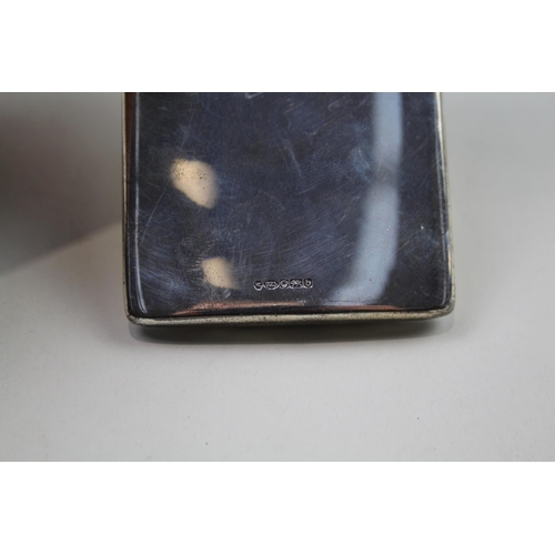 2254 - An R. Carr hallmarked Sheffield sterling silver calling card case, dated 2001 - approx. gross weight... 