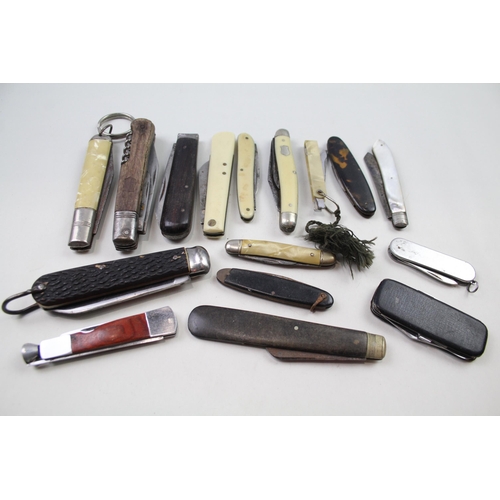 2348 - A collection of assorted pocket knives