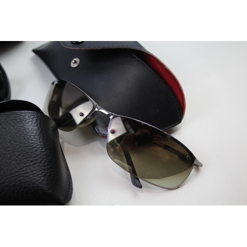 480 - Five pairs of cased Ray-Ban sunglasses