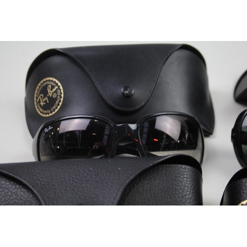 480 - Five pairs of cased Ray-Ban sunglasses