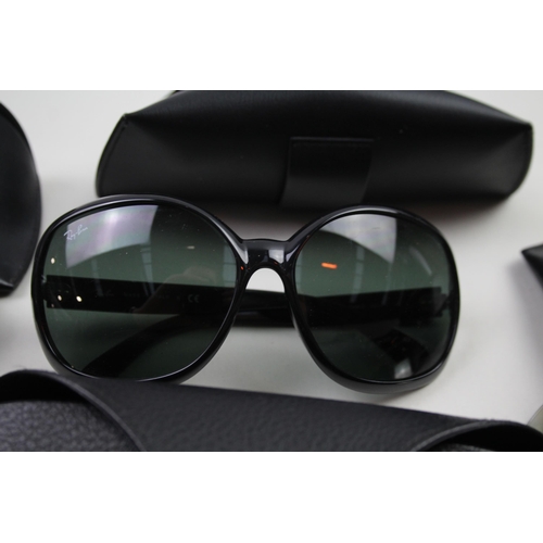 480 - Five pairs of cased Ray-Ban sunglasses