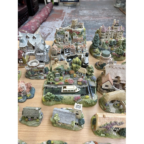 363 - Approx. 54 Lilliput Lane sculptures to include Durham Cathedral limited edition no. 498 of 650, West... 