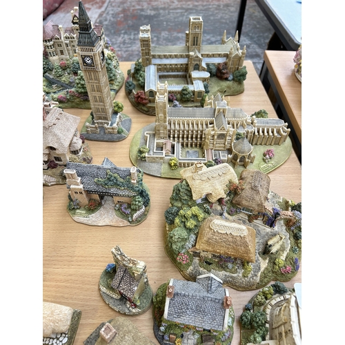 363 - Approx. 54 Lilliput Lane sculptures to include Durham Cathedral limited edition no. 498 of 650, West... 