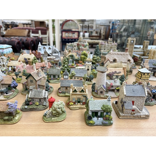 363 - Approx. 54 Lilliput Lane sculptures to include Durham Cathedral limited edition no. 498 of 650, West... 