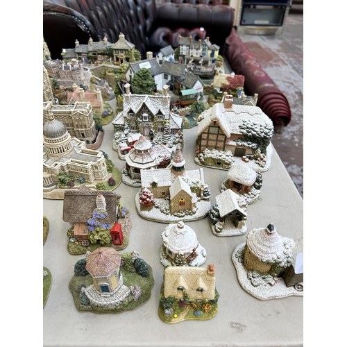 365 - Approx. 49 Lilliput Lane sculptures to include Whitby Harbour limited edition no. 426 of 850, The Go... 