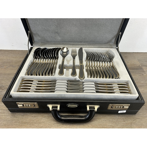 423 - A cased Willhiem Edelstahl Rostfrei cutlery set