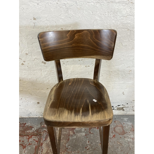 104 - Six Fameg beech barstools