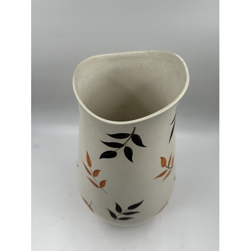 349 - A mid 20th century Brentleigh Ware pottery vase - approx. 38cm high