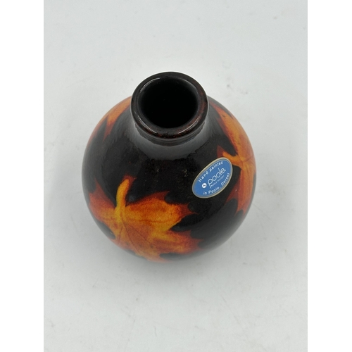 353 - A Poole Pottery vase - approx. 13cm high