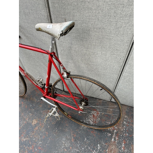 883 - A 1980s Raleigh Road Ace road bike with Shimano 600 AX group set