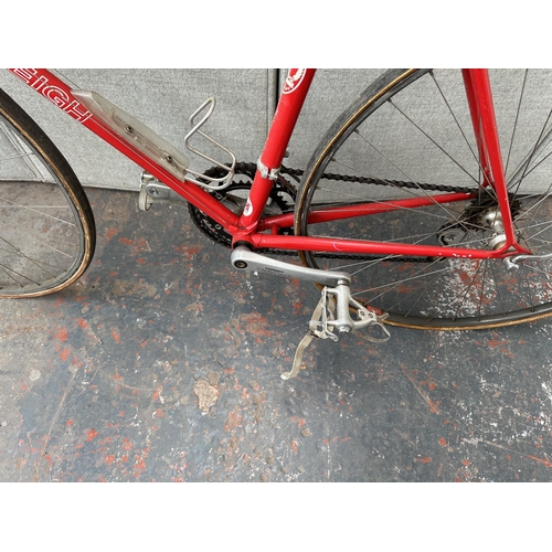 883 - A 1980s Raleigh Road Ace road bike with Shimano 600 AX group set