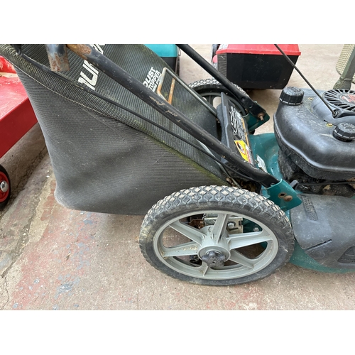 917 - A Murray Ultra petrol lawn mower with Tecumseh 6.25HP engine and grass collector