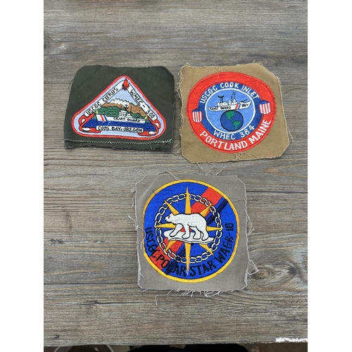 2233Q - A collection of military cloth patches