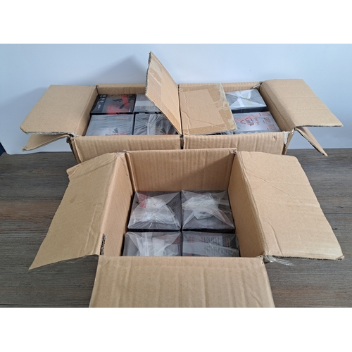 678 - Two boxes containing twenty packaged as new Groove Boom bluetooth speakers